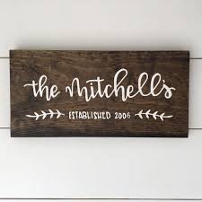 Personalized Last Name Wood Signs Family Wood Signs Last Name Wood Sign Christmas Signs Wood