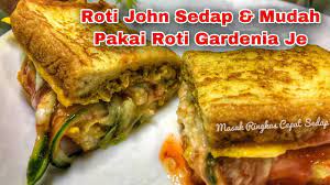 Maksudnya roti yang bukan lagi baru atau fresh. Resepi Roti John Sedap Mudah Pakai Roti Gardenia Je Youtube