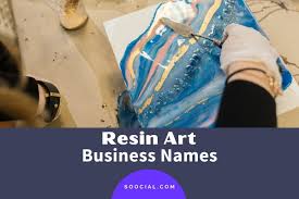 Some ideas for your instagram name. 183 Captivating Resin Art Business Name Ideas Soocial