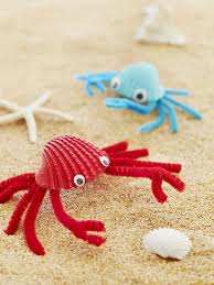 Basteln Mit Jungs Ab 3 Bis 10 Jahren 13 Schnelle Bastelideen Basteln Mit Pfeifenreinigern Strand Basteln Basteln Mit Pfeifenputzer