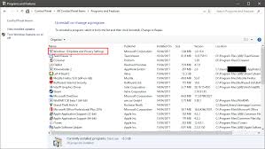 Teamviewer has had 7 updates within the past 6 months. Windows 10 Update And Privacy Settings In Programs And Features Windows10