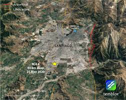 Lunes, 21 de agosto de 2017. M 4 8 Quake Rattles Santiago Temblor Net