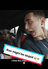 Ron Rolling Down Hill in A Tire Clix