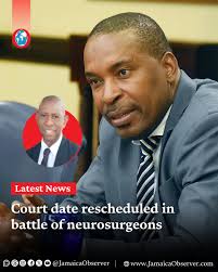 The court matter between Dr Carl Bruce, medical chief of staff at the  University Hospital of the West Indies (UHWI), and fellow neurosurgeon Dr  Roger Hunter was