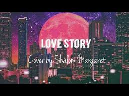 Love Story Cover Taylor Swift Lyrics Video Youtube Di 2020 Lirik Lagu Lagu Lirik