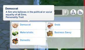 The official subreddit for the sims franchise. Mod The Sims Sims 4 Political Party Traits Updated Both Democrat And Republican Traits