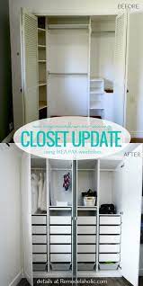 Check spelling or type a new query. How To Update An Old Closet And Add Drawers And Storage Space With Ikea Pax Wardrobes Remodelaholic Ikea Closet Organizer Ikea Pax Closet Ikea Pax