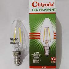 Lampu sorot smd led 200 watt 220 v. Jual Lampu Led Candle Fitting E 14 Chiyoda 2 Watt Cahaya Putih Kuning Putih Kota Medan Esmefern Tokopedia