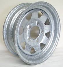 Trailer tire & rims $40. 14 In 5 Lug Galvanized Trailer Wheel Rim