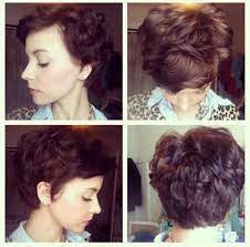 Pin By Sarah Sheber On I Heart Pixies Short Hair Styles Wavy Pixie Haircut Haircuts For Wavy Hair