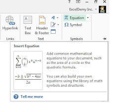 How To Insert Equation In Excel Using Equation Editor Easy Guide