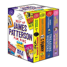 Best Of James Patterson For Kids Boxed Set With Bonus Max Einstein Sampler Hardcover Walmart Com James Patterson Kids Book Box Patterson