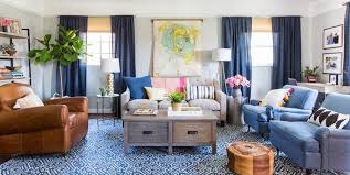 From curtains to rugs, navy accents will give your living room a modern touch. 35 Stylish Gray Rooms Decorating With Gray