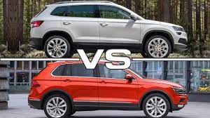As part of the giant volkswagen group, skoda has access to a massive parts bin. 2018 Skoda Karoq Vs 2017 Volkswagen Tiguan Youtube