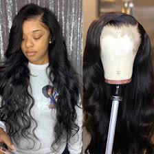 0084 349590478 to get the best hair with the best price to grow your business you grow we grow! Amazon Com Bly Lace Front Wigs Body Wave Human Hair 16 Inch With Baby Hair For Black Women 150 Density Pre Plucked 13x4 Swiss Lace Size Part Natural Black Color Beauty