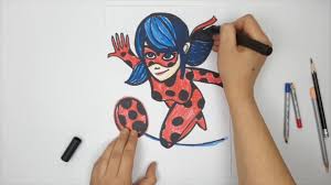 Гк step by step, москва. How To Draw Ladybug From Miraculous Ladybug How To Draw Ladybug Step By Step Labybug Drawing Easy Youtube