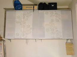 Maybe you would like to learn more about one of these? Hide Wallmounted Bookshelf With Ikea Panel Curtains Ikea Hackers
