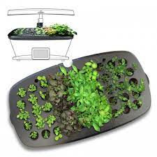 Aerogarden 3 pod black with gourmet herb seed kit. Aerogarden Seed Starting System For All Extra Ultra And Bounty Models