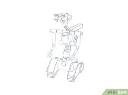Gambar mewarnai robot pulau robot. 4 Cara Untuk Menggambar Robot Wikihow