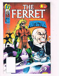 The Ferret 1 Vf Nm Malibu Comics Comic Book 1992 De41 Ad18 Hipcomic