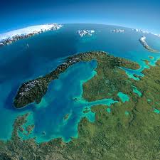 River ships sail russian waterways or on spring tulip cruises in the netherlands. Updated Topographic Map Of Northern Europe Mapporn