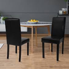 Des sièges galbés, de grande qualité et surtout confortables. Chaises Noires Pas Cheres Pour Salle A Manger Hannah Id Market