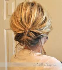 The Chic Updo Hair Styles Hair Lengths Short Hair Updo
