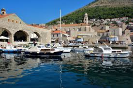 Gruz harbor (a suburb of dubrovnik used for large ships) old harbor (in the old town, used to tender small ships only) Old Port Of Dubrovnik Croatia Encircle Photos