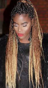 Black To Brown To Blonde Ombre Box Braids Hair Styles Box Braids Pictures Blonde Ombre