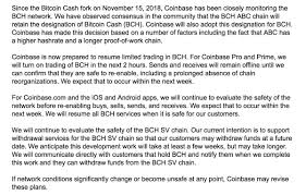 Still, for those concerned about insider trading, coinbase ceo brian armstrong was quick to point out that coinbase employees are locked out of the bitcoin cash game for now. Coinbase Support On Twitter Update On Bitcoin Cash Hard Fork Https T Co 2plkq2kjcd