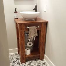 reclaimed wood vanities + solid wood
