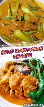 Kare Kare Filipino Beef Curry Recipe This Is How To Get The Taste Right Recipe Recipes Pork And Beef Recipe Indian Food Recipes