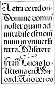 There are lots of reasons that good pronunciation is important. Fobo 143 Spanish Round Gothic Letters Francisco Lucas 1577