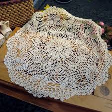 (crochet stitches, crochet patterns) (crochet book). Buy Crochet Tablecloth Round Lace Cotton Vintage Floral Table Overlay At Affordable Prices Free Shipping Real Reviews With Photos Joom