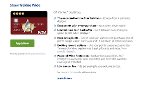 We did not find results for: Star Trek Credit Card Offering 300 Signup Bonus With 2 000 Spend Doctor Of Credit