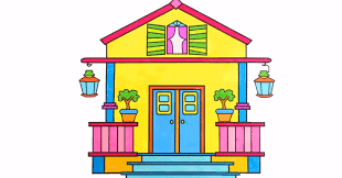 Maybe you would like to learn more about one of these? Menggambar Rumah Yang Mudah Dan Bagus Semburat Warna