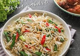 Resep Tumis Tauge Kacang Panjang With Ikan Asin Oleh Susana Gracia Cathrine Resep Resep Tumis Tumis Makanan