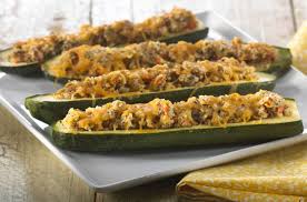Crispy Stuffed Summer Squash Snackpicks Ideas To Snack On Recipes Summer Squash Recipes Food