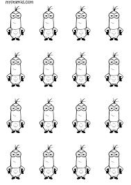 Free, printable mandala coloring pages for adults in every design you can imagine. Coloring Pages Minions From The Cartoon Despicable Me Print For Free
