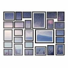 Take photo collages to the next level with multimedia elements using adobe spark post. Photo Frame Frames Collage Picture Wall Set Hanging Art Home Decor Family Wedding Diy Present Gift 26 Pieces Pack Black Bunnings Australia