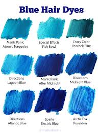 Midnight Blue Dark Blue Hair Dye Men Hair Coloring