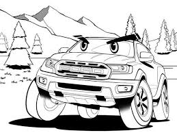 Free colouring pages for adults. Ford Designers Create Coloring Book Pages For Kids And They Re Free