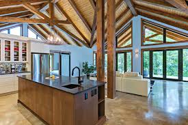 This allows for large open concept floor plans with vast cathedral ceilings and exposed timbers for a naturally grand appearance and timeless style. Windows For Timber Frame Construction Innotech Windows Doors