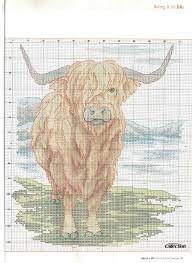 Browse by theme and level to find the design of your dreams! Highland Cow1 Cross Stitch Cow Cross Stitch Animals Cross Stitch