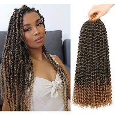 She's got brains, beauty and she's a braid boss. Amazon Com Passion Twist Hair 6 Packs 18 Inch Passion Twist Braiding Hair Water Wave Crochet Braids Hair Extensions Bohemian Hair Braids Passion Twist Hair Ombre Honey Blonde T1b 27 Beauty