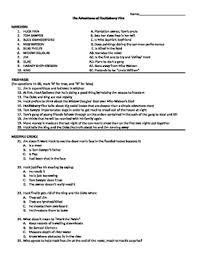 Take a quiz about the important details and events in chapter 1 of the adventures of huckleberry finn. The Adventures Of Huckleberry Finn Multiple Choice Tests Worksheets Teaching Resources Tpt