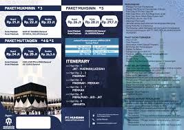 Paket tour bangkok pattaya 4d3n. Contoh Brosur Travel Umroh Paket Tour Murah Bayar Cash Atau Cicilan Bersamawisata