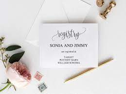 Wedding Registry Cards Printable Wedding Gift Registry Cards Etsy Wedding Registry Cards Wedding Gift Registry Cards Gift Registry Cards