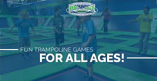 Use some colored chalks to draw a game of twister on your trampoline mat. Trampoline Park Sunrise Fun Trampoline Games For All Ages