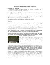 Yet, it was replaced by the pcie slots. Session 2 Classification Of Digital Computers Department Of